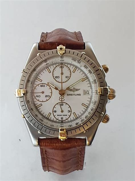 breitling chronomat 81950 blu and sthel|breitling chronomat watch history.